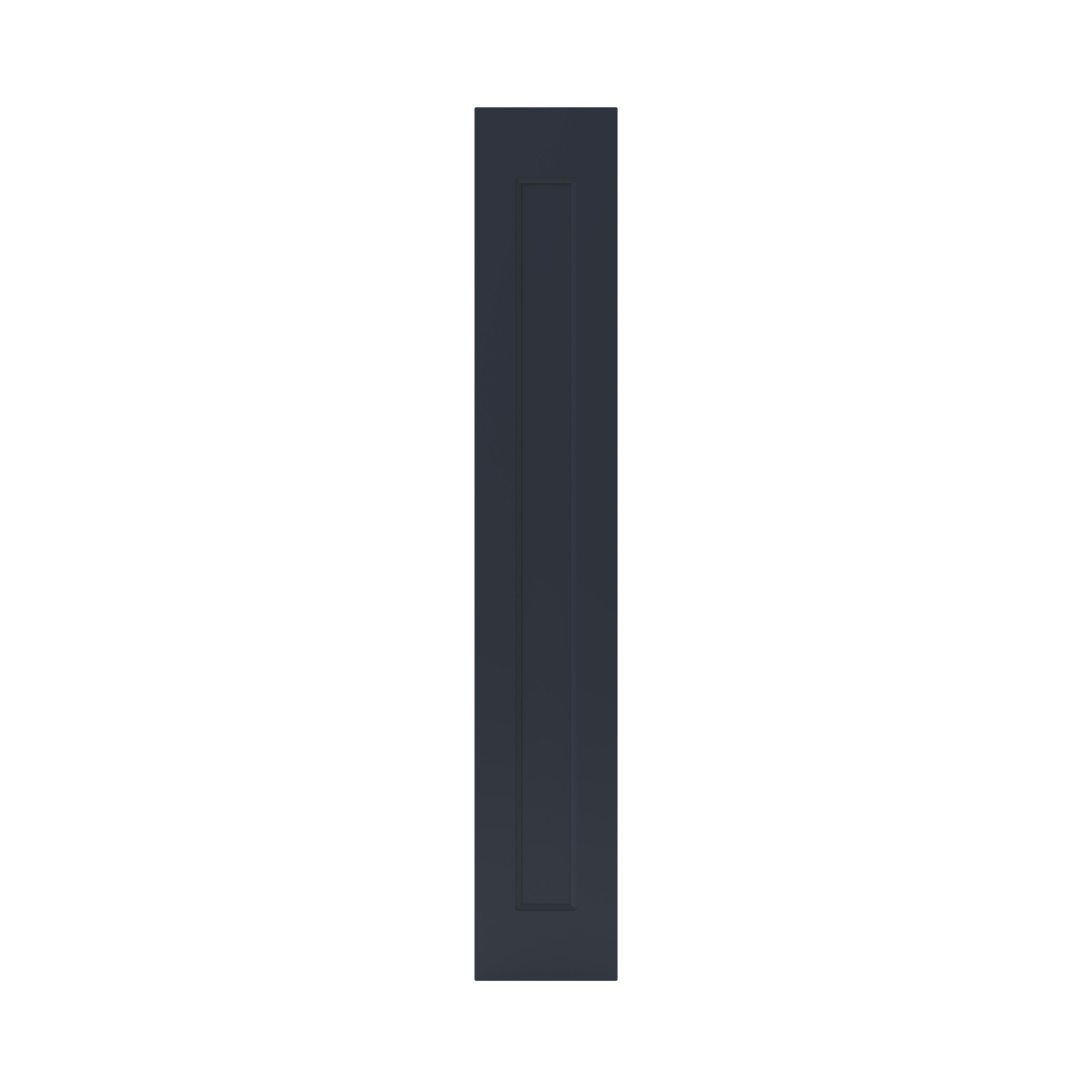 GoodHome Artemisia Matt midnight blue Classic shaker Tall wall Cabinet door (W)150mm (H)895mm (T)18mm