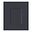 GoodHome Artemisia Matt midnight blue Drawer front, bridging door & bi fold door, (W)300mm (H)340mm (T)18mm