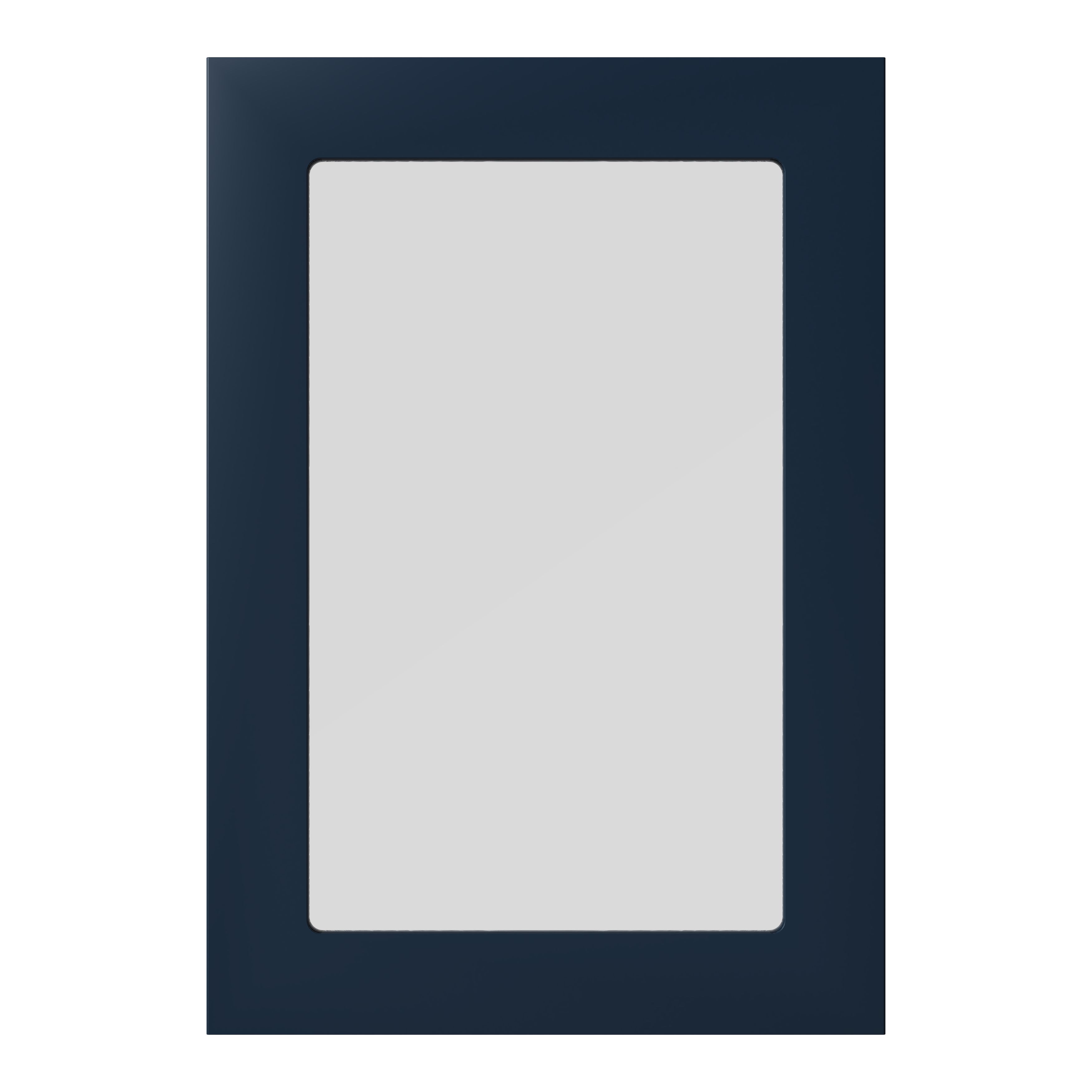 GoodHome Artemisia Matt midnight blue Glazed Cabinet door (W)500mm (H)715mm (T)18mm