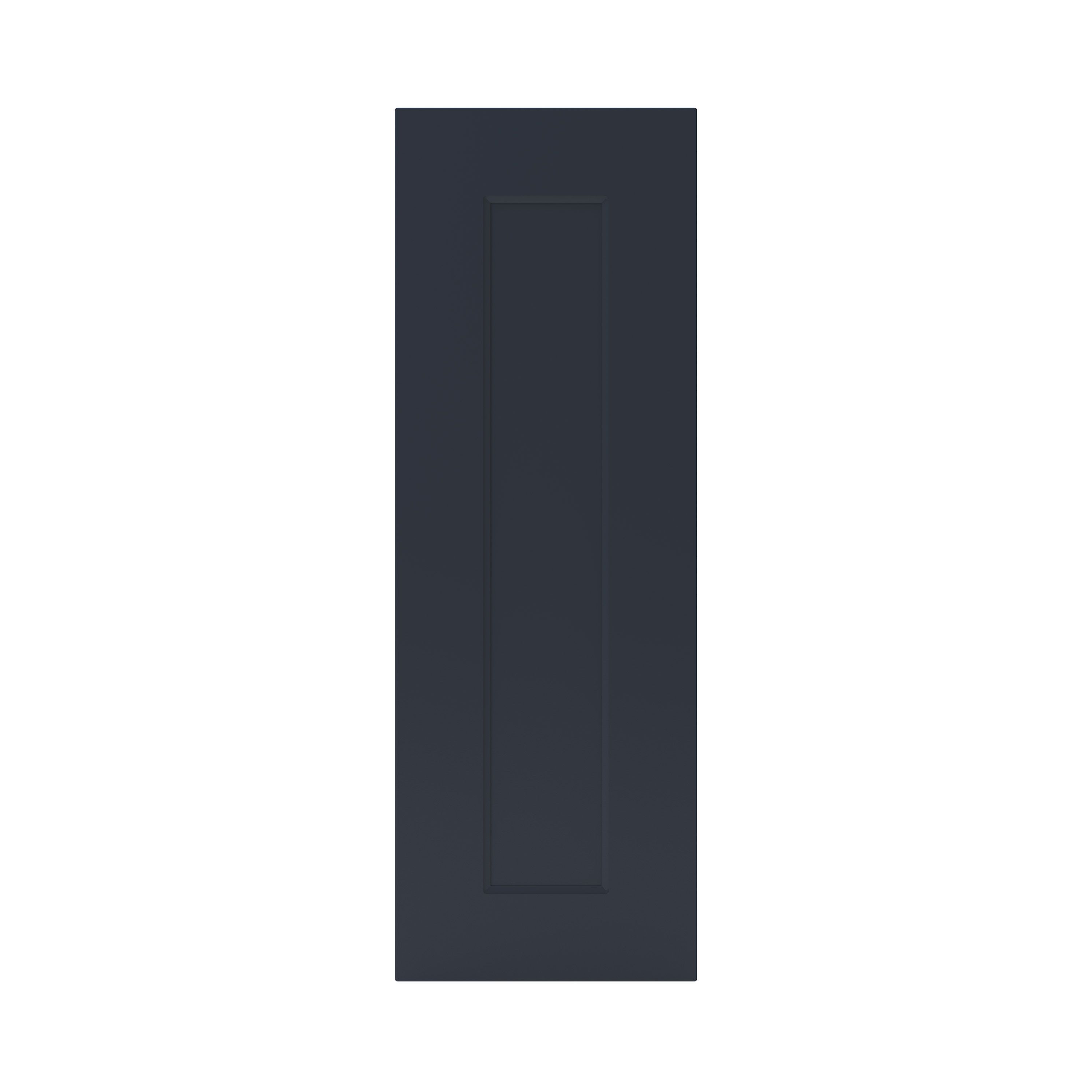 GoodHome Artemisia Matt midnight blue Shaker Highline Cabinet door (W)250mm (H)715mm (T)18mm