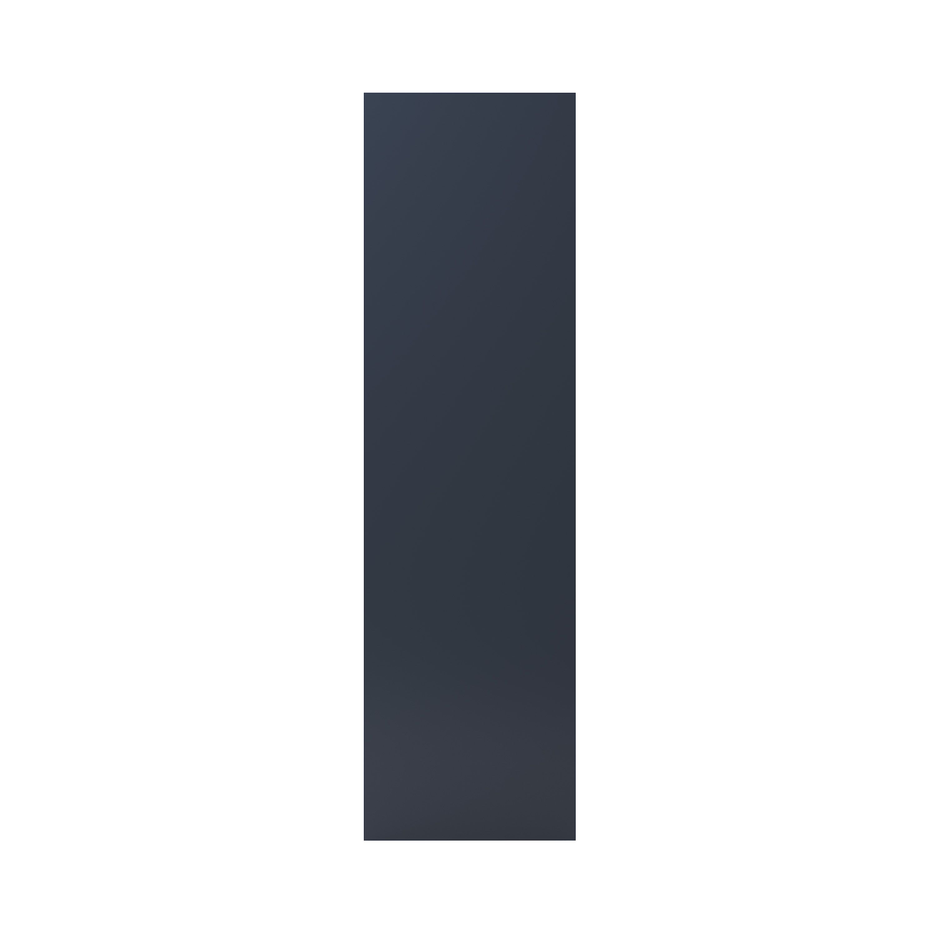 GoodHome Artemisia Matt midnight blue Standard End panel (H)2010mm (W)570mm, Set of 2