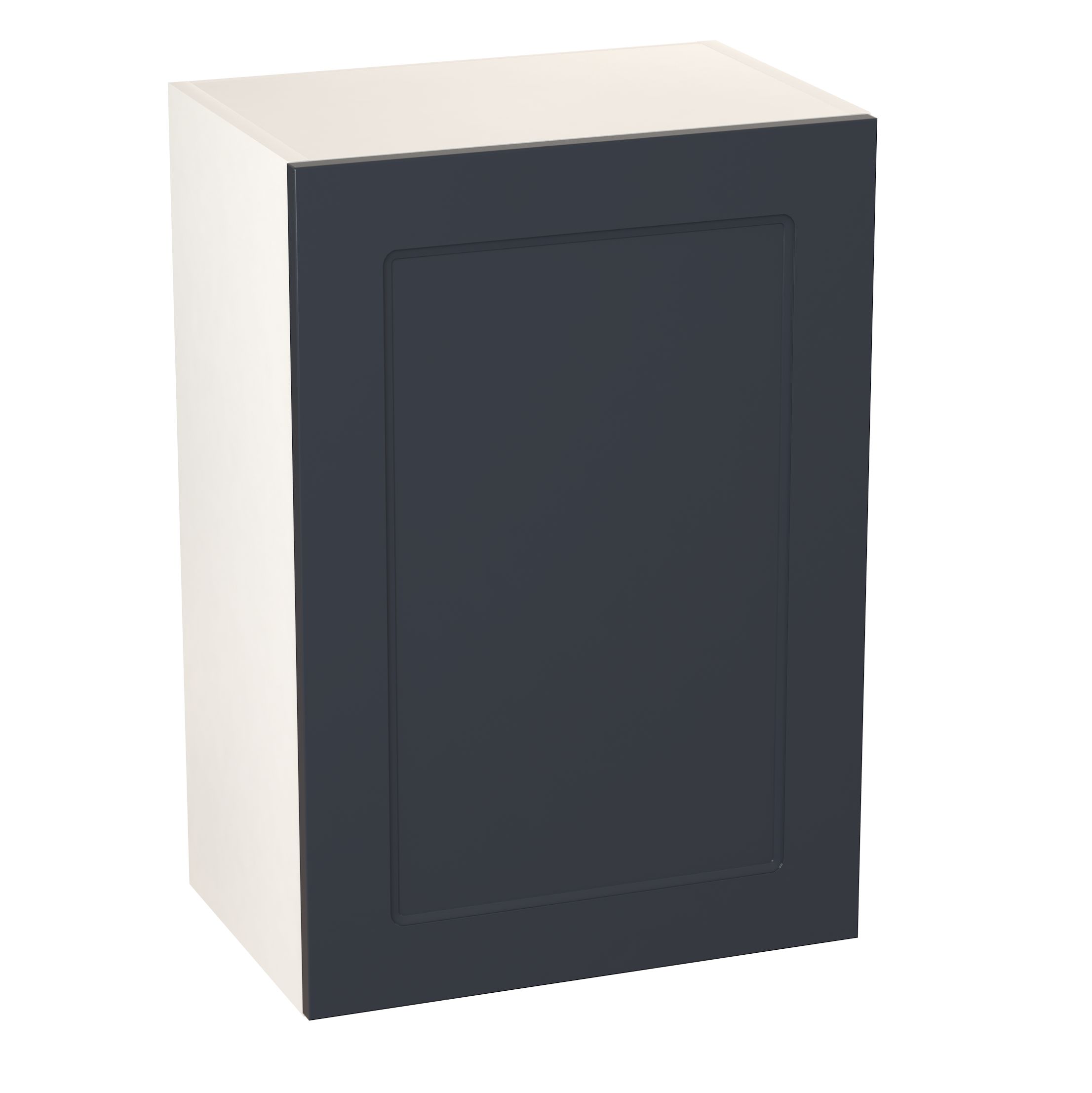 GoodHome Artemisia Matt midnight blue Wall Kitchen cabinet (W) 500mm (H)720mm
