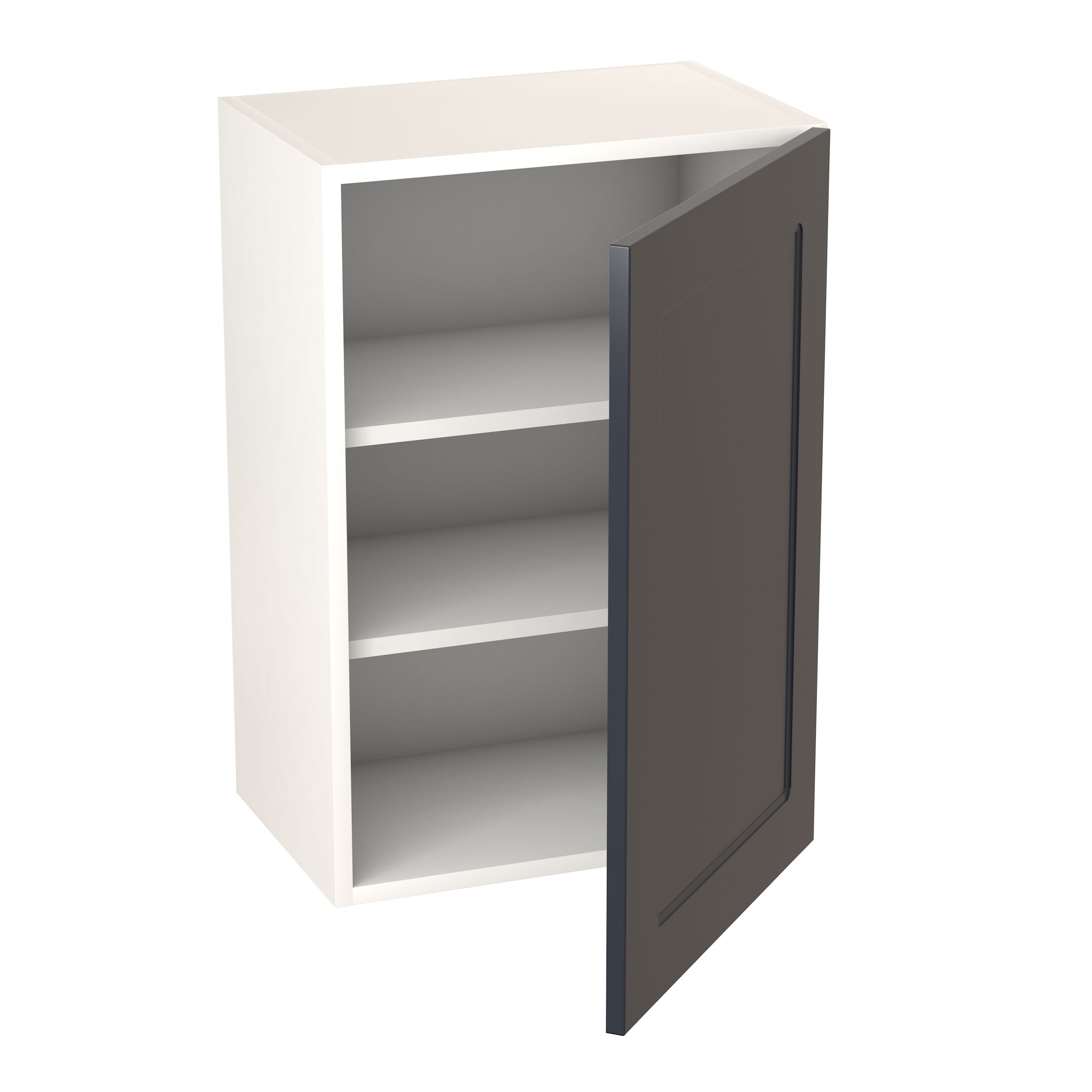 GoodHome Artemisia Matt midnight blue Wall Kitchen cabinet (W) 500mm (H)720mm