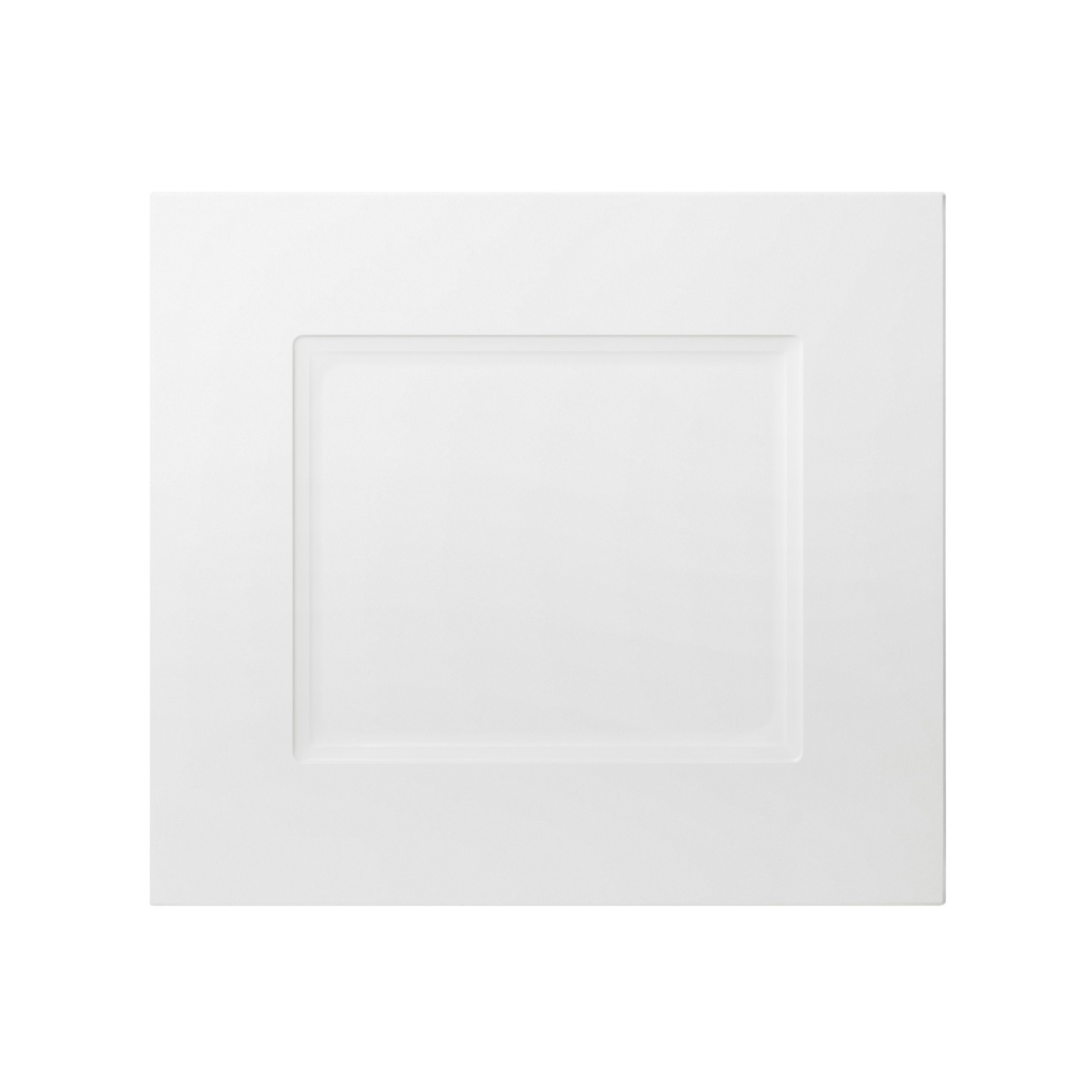 GoodHome Artemisia Matt white Classic shaker 2 drawer front, bridging door & bi-fold door 400mm