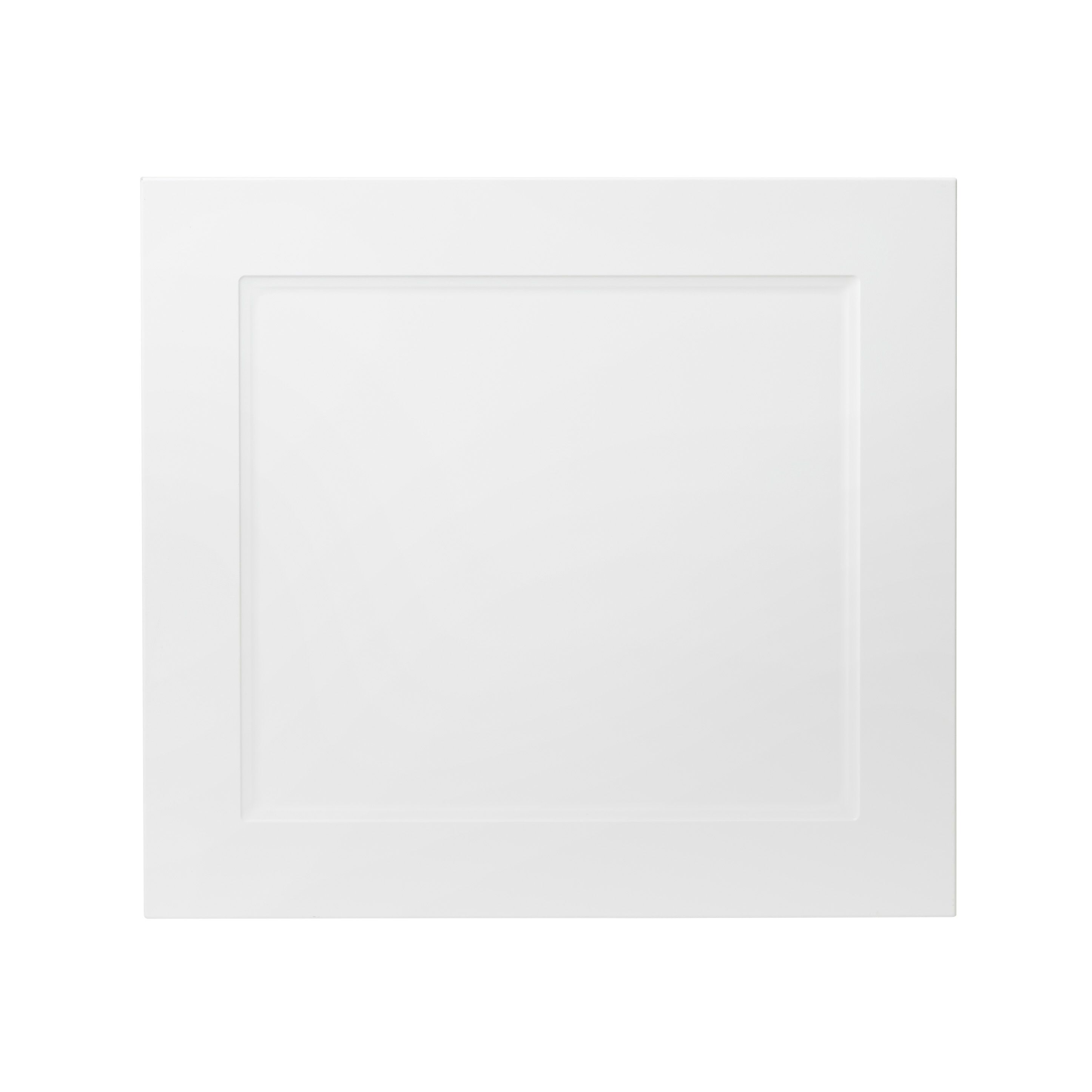 GoodHome Artemisia Matt white Classic shaker Appliance Cabinet door (W)600mm (H)543mm (T)18mm