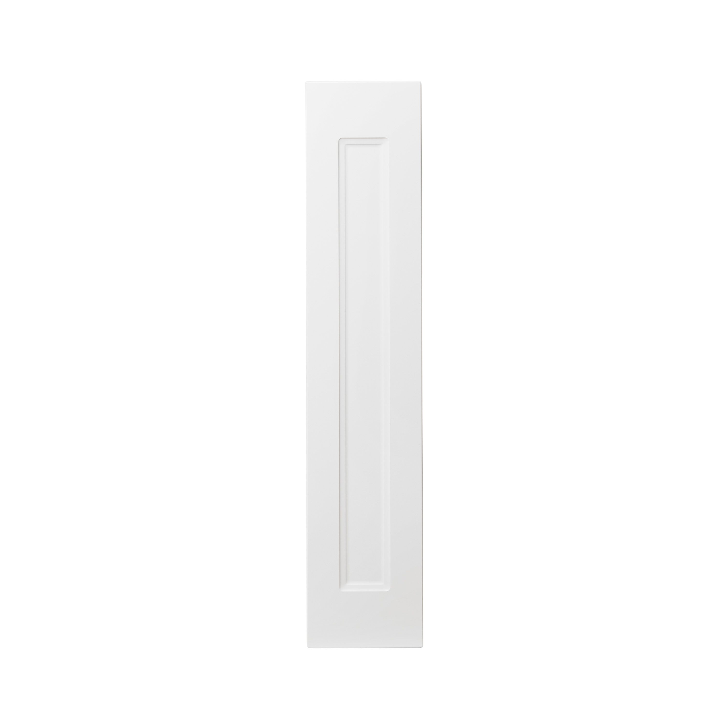 GoodHome Artemisia Matt white classic shaker Highline Cabinet door (W)150mm (H)715mm (T)18mm