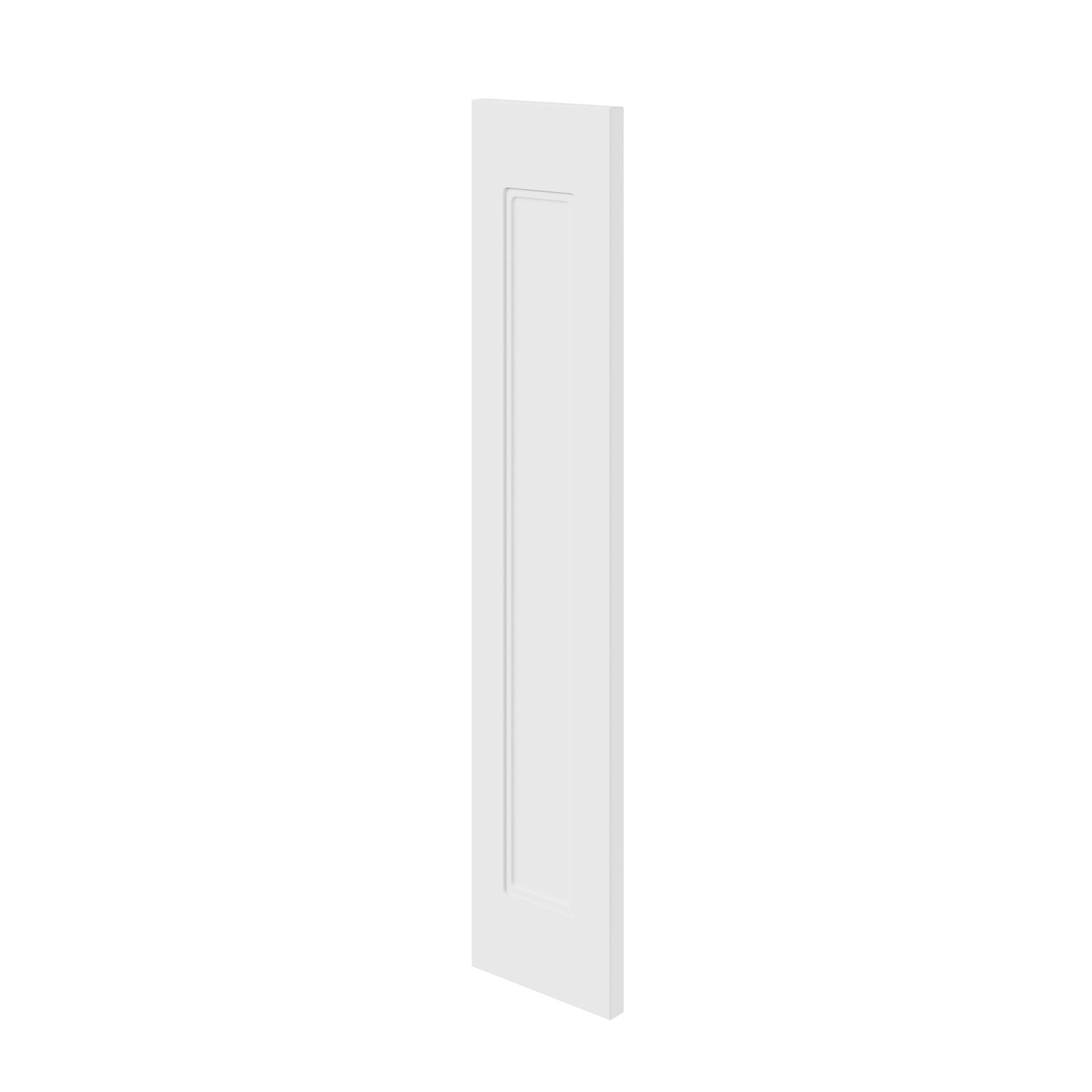 GoodHome Artemisia Matt white Classic shaker Highline Cabinet door (W)150mm (H)715mm (T)18mm