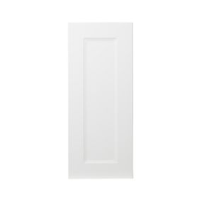 GoodHome Artemisia Matt white classic shaker Highline Cabinet door (W)300mm (H)715mm (T)18mm