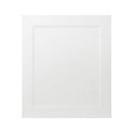 GoodHome Artemisia Matt white classic shaker Highline Cabinet door (W)600mm (T)18mm