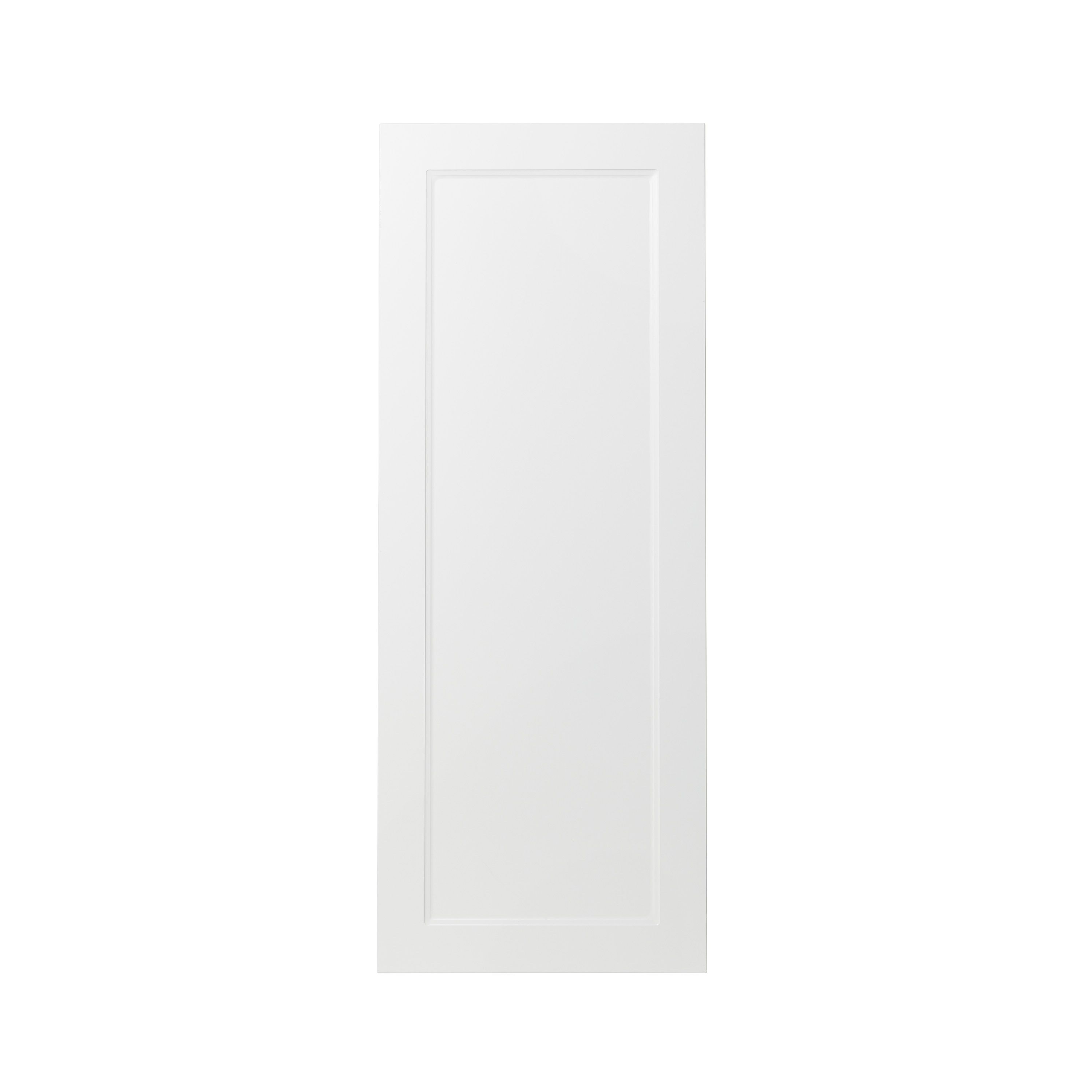 GoodHome Artemisia Matt white Classic shaker Larder Cabinet door (W)500mm (H)1287mm (T)18mm
