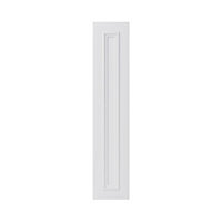 GoodHome Artemisia Matt white classic shaker moulded curve Highline Cabinet door (W)150mm (H)715mm (T)20mm