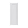 GoodHome Artemisia Matt white classic shaker moulded curve Highline Cabinet door (W)250mm (H)715mm (T)20mm