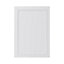 GoodHome Artemisia Matt white classic shaker moulded curve Highline Cabinet door (W)500mm (H)715mm (T)20mm