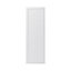 GoodHome Artemisia Matt white classic shaker moulded curve Tall larder Cabinet door (W)500mm (H)1467mm (T)20mm