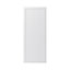 GoodHome Artemisia Matt white classic shaker moulded curve Tall larder Cabinet door (W)600mm (H)1467mm (T)20mm