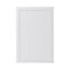 GoodHome Artemisia Matt white classic shaker moulded curve Tall wall Cabinet door (W)600mm (H)895mm (T)20mm