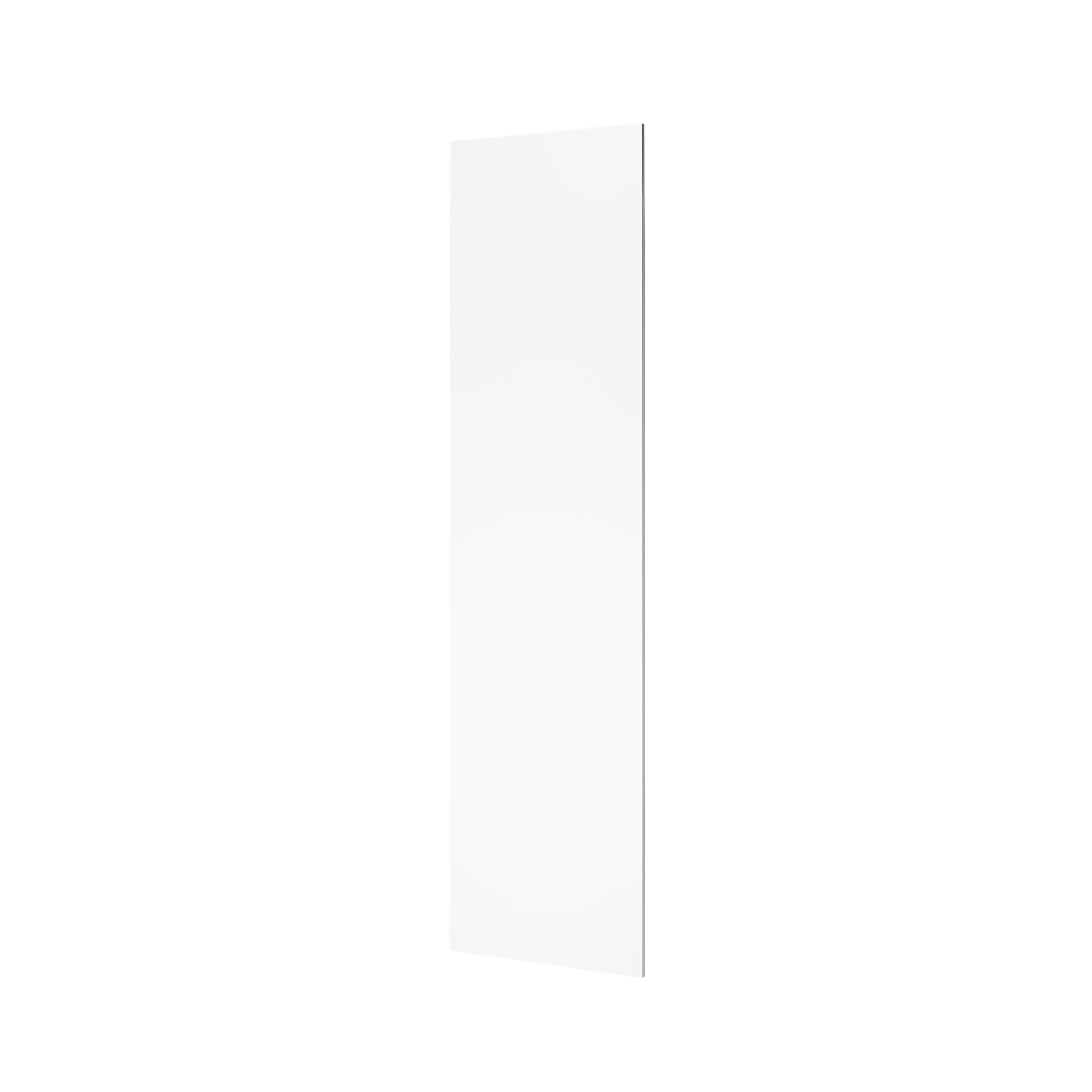 GoodHome Artemisia Matt white Classic shaker Standard Clad on end panel (H)2400mm (W)640mm