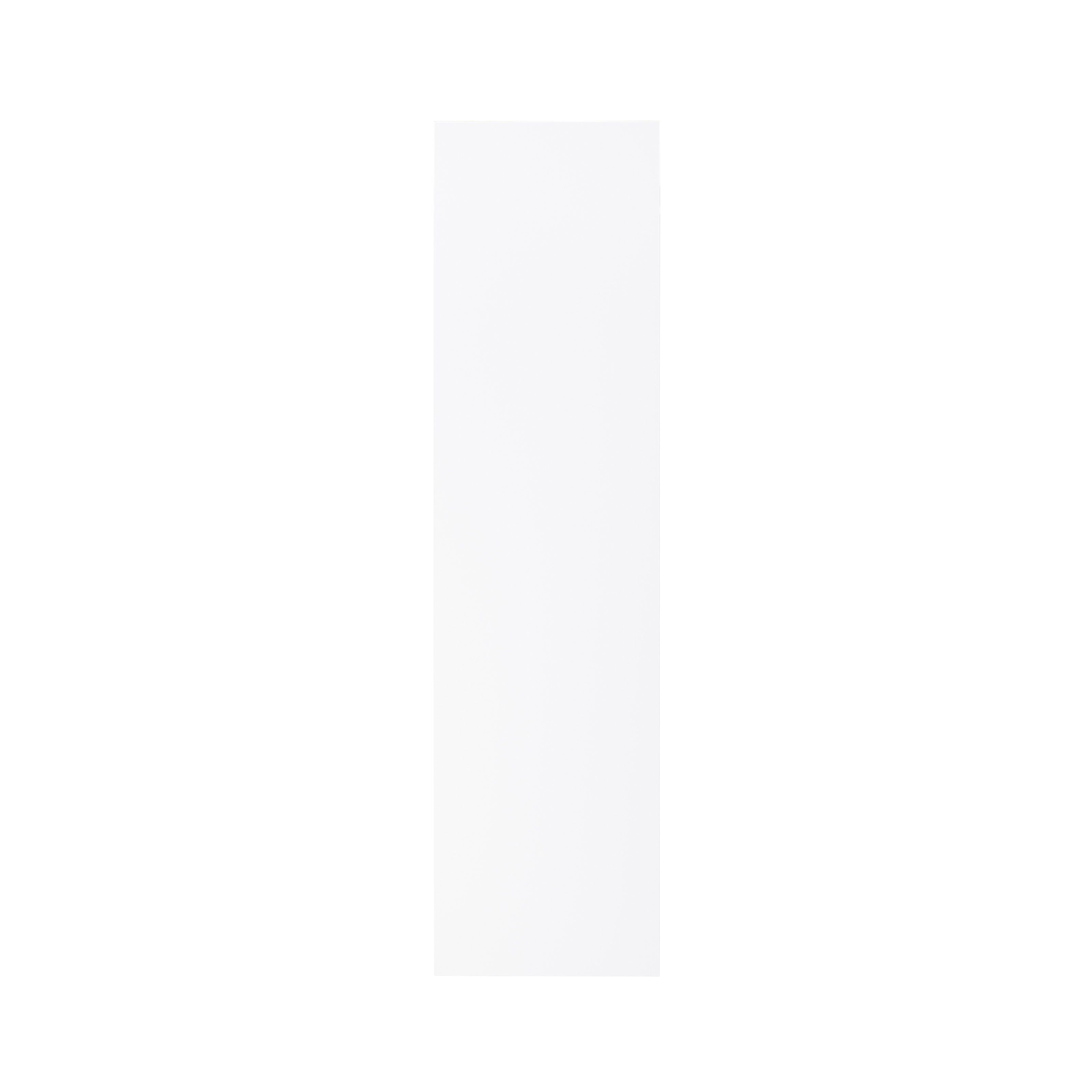 GoodHome Artemisia Matt white Classic shaker Standard Clad on end panel (H)2400mm (W)640mm