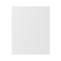GoodHome Artemisia Matt white classic shaker Standard End panel (H)720mm (W)570mm