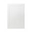 GoodHome Artemisia Matt white classic shaker Tall appliance Cabinet door (W)600mm (H)867mm (T)18mm
