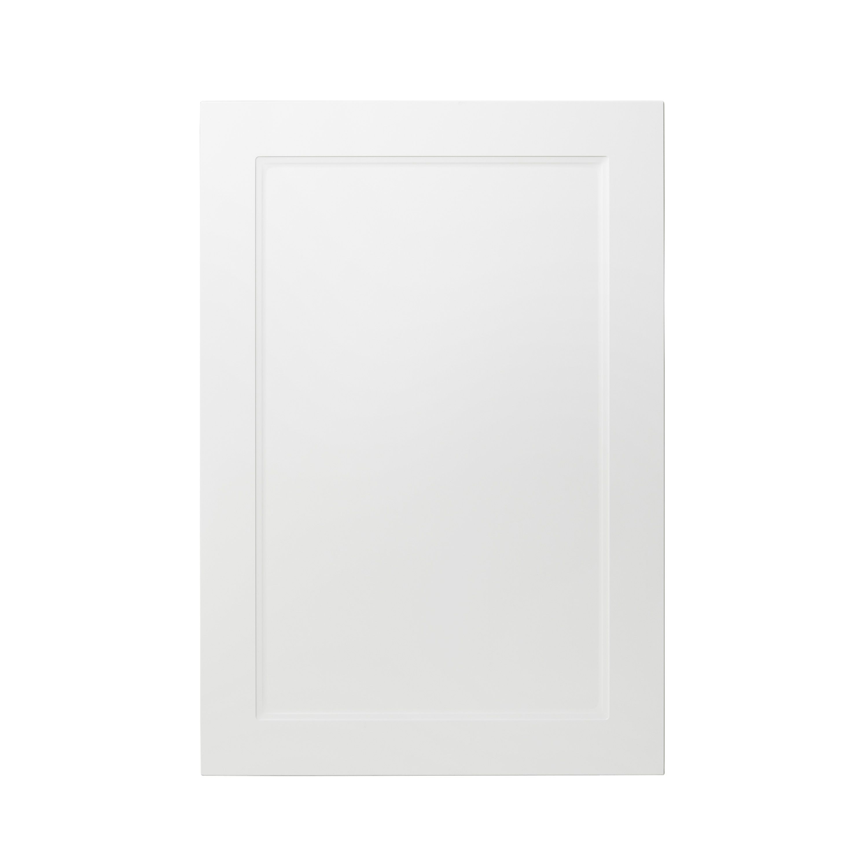 GoodHome Artemisia Matt white classic shaker Tall appliance Cabinet door (W)600mm (H)867mm (T)18mm