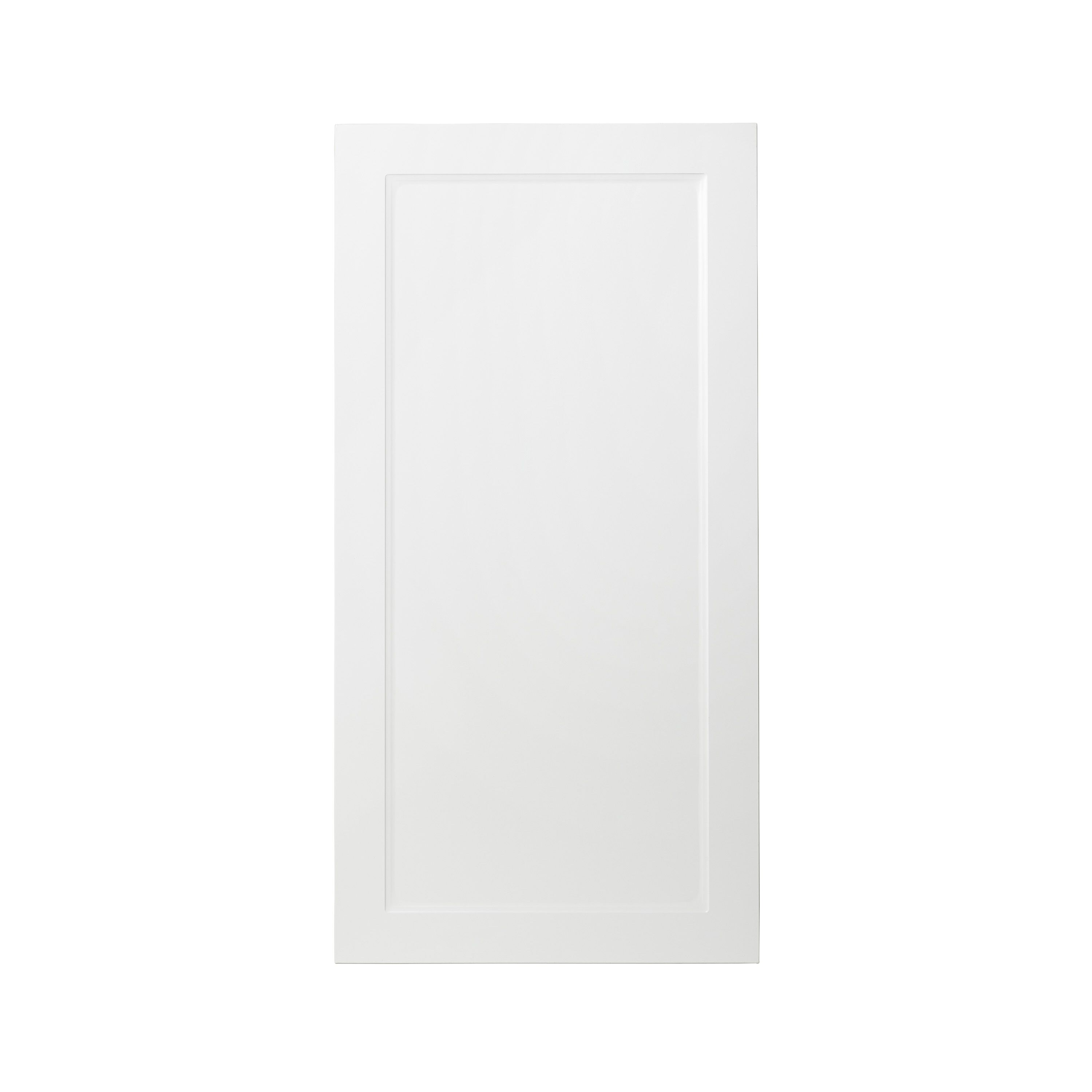 GoodHome Artemisia Matt white classic shaker Tall larder Cabinet door (W)600mm (H)1181mm (T)18mm