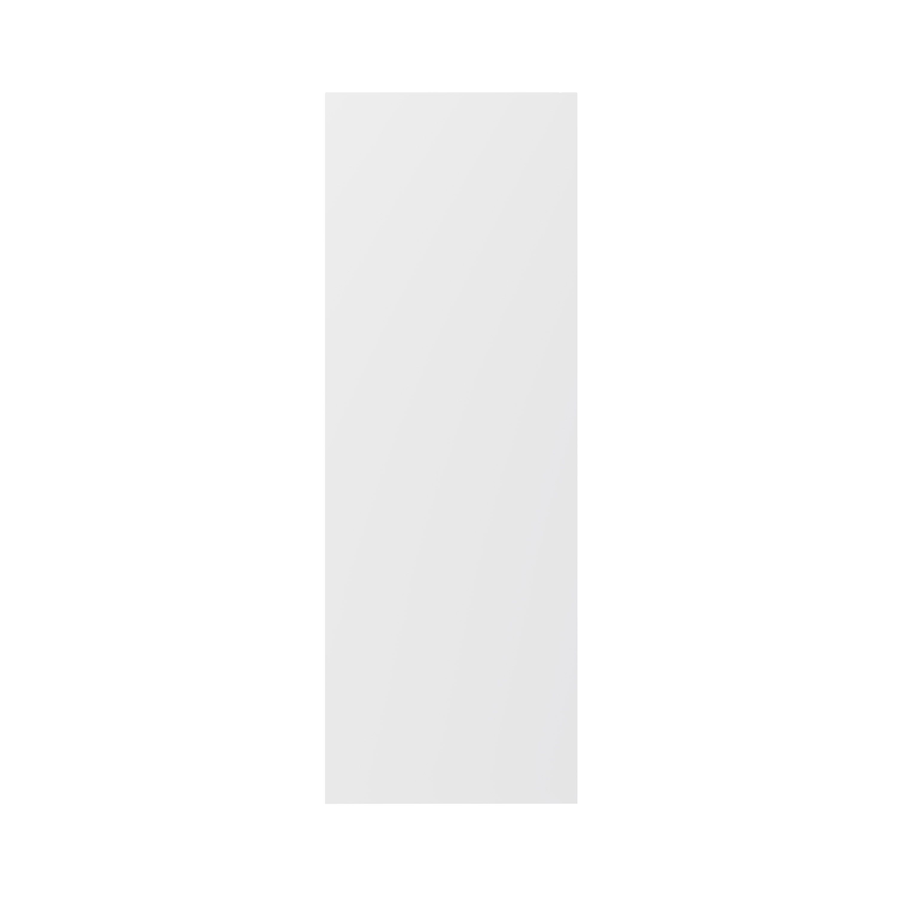 GoodHome Artemisia Matt white classic shaker Tall Moulded curve End panel (H)900mm (W)320mm