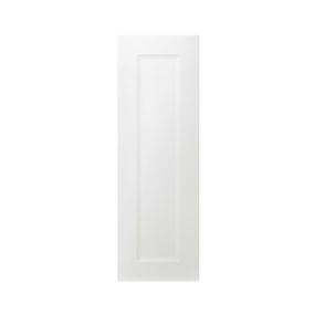GoodHome Artemisia Matt white classic shaker Tall wall Cabinet door (W)300mm (H)895mm (T)18mm