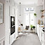 GoodHome Artemisia Matt white Door & drawer, (W)300mm (H)715mm (T)20mm