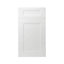 GoodHome Artemisia Matt white Door & drawer, (W)400mm (H)715mm (T)18mm