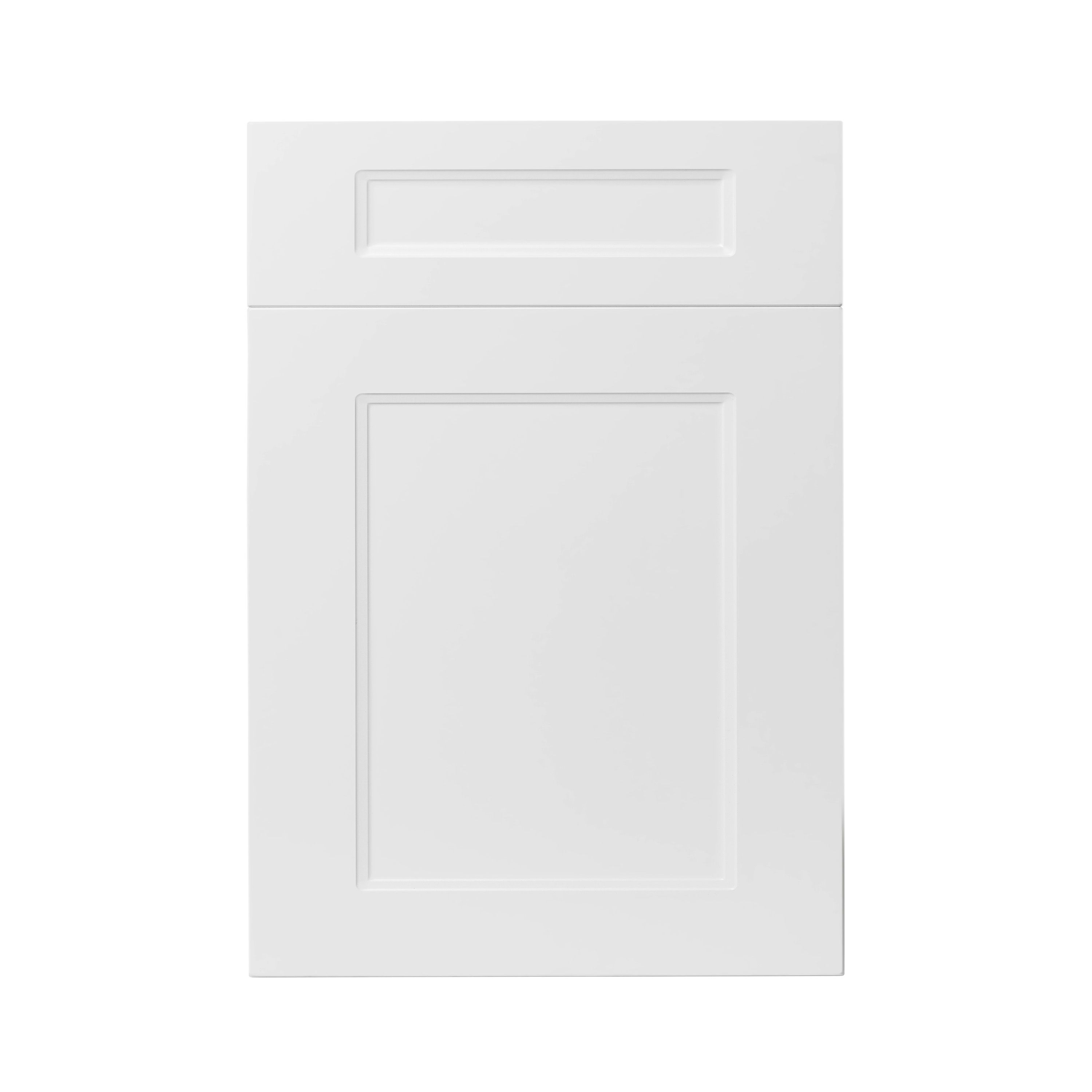 GoodHome Artemisia Matt white Door & drawer, (W)500mm (H)715mm (T)18mm