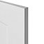 GoodHome Artemisia Matt white Drawer front, bridging door & bi fold door, (W)1000mm (H)340mm (T)18mm