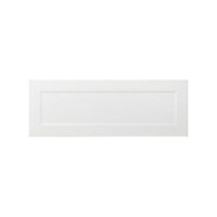 GoodHome Artemisia Matt white Drawer front, bridging door & bi fold door, (W)1000mm (H)356mm (T)18mm