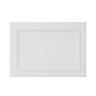 GoodHome Artemisia Matt white Drawer front, bridging door & bi fold door, (W)500mm (H)356mm (T)20mm