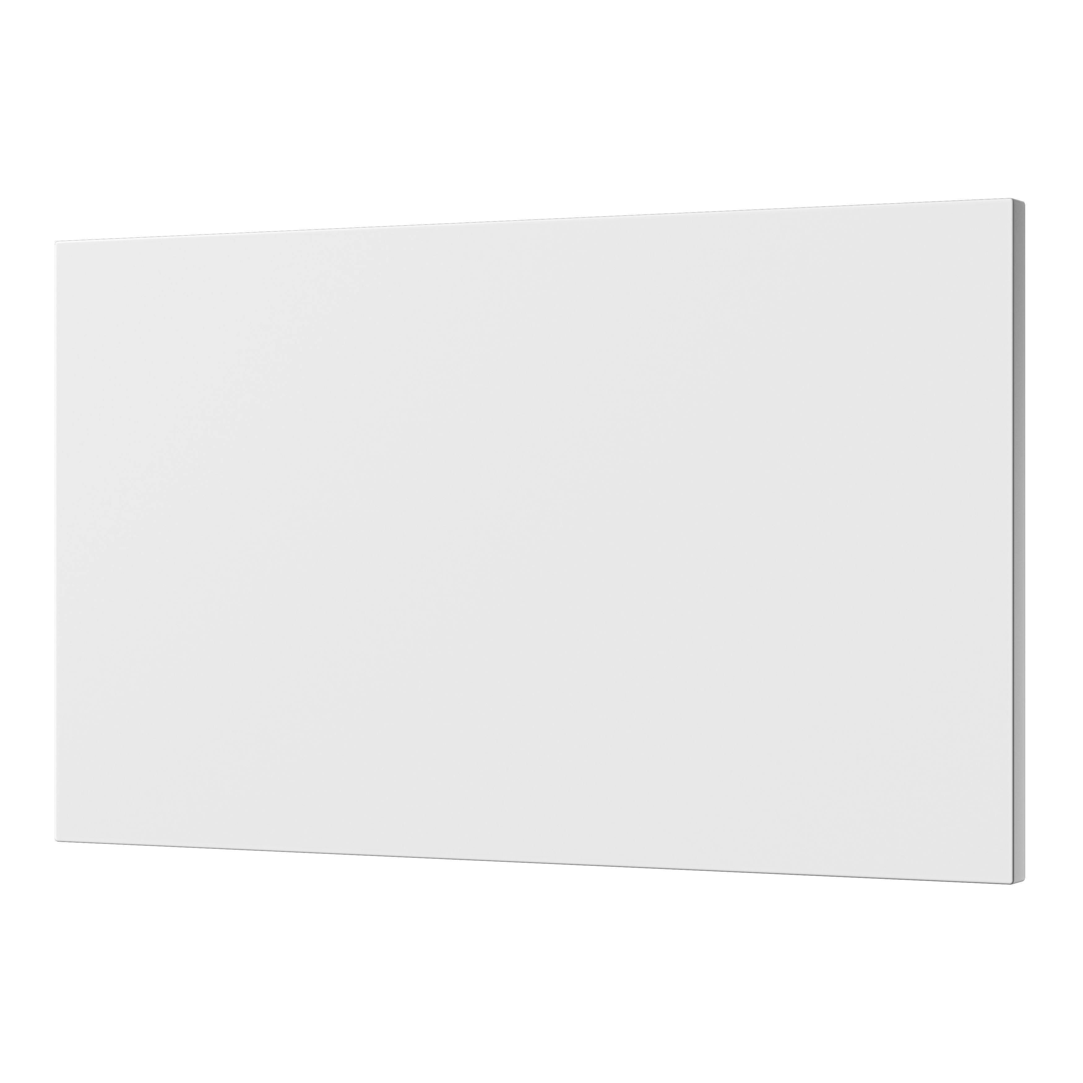 GoodHome Artemisia Matt white Shaker Standard Drawer end panel (H)340mm (W)595mm