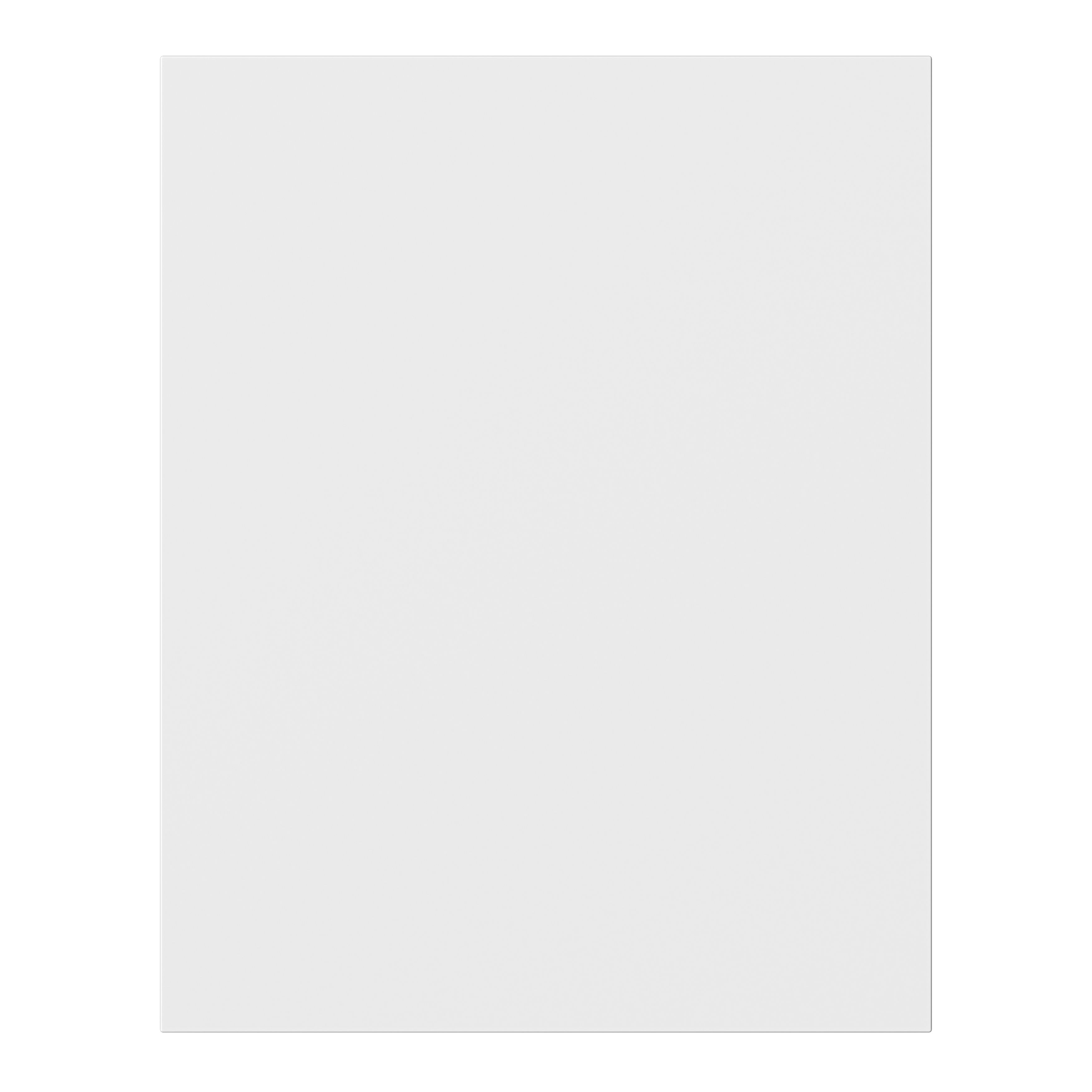 GoodHome Artemisia Matt white Shaker Standard End panel (H)715mm (W)595mm