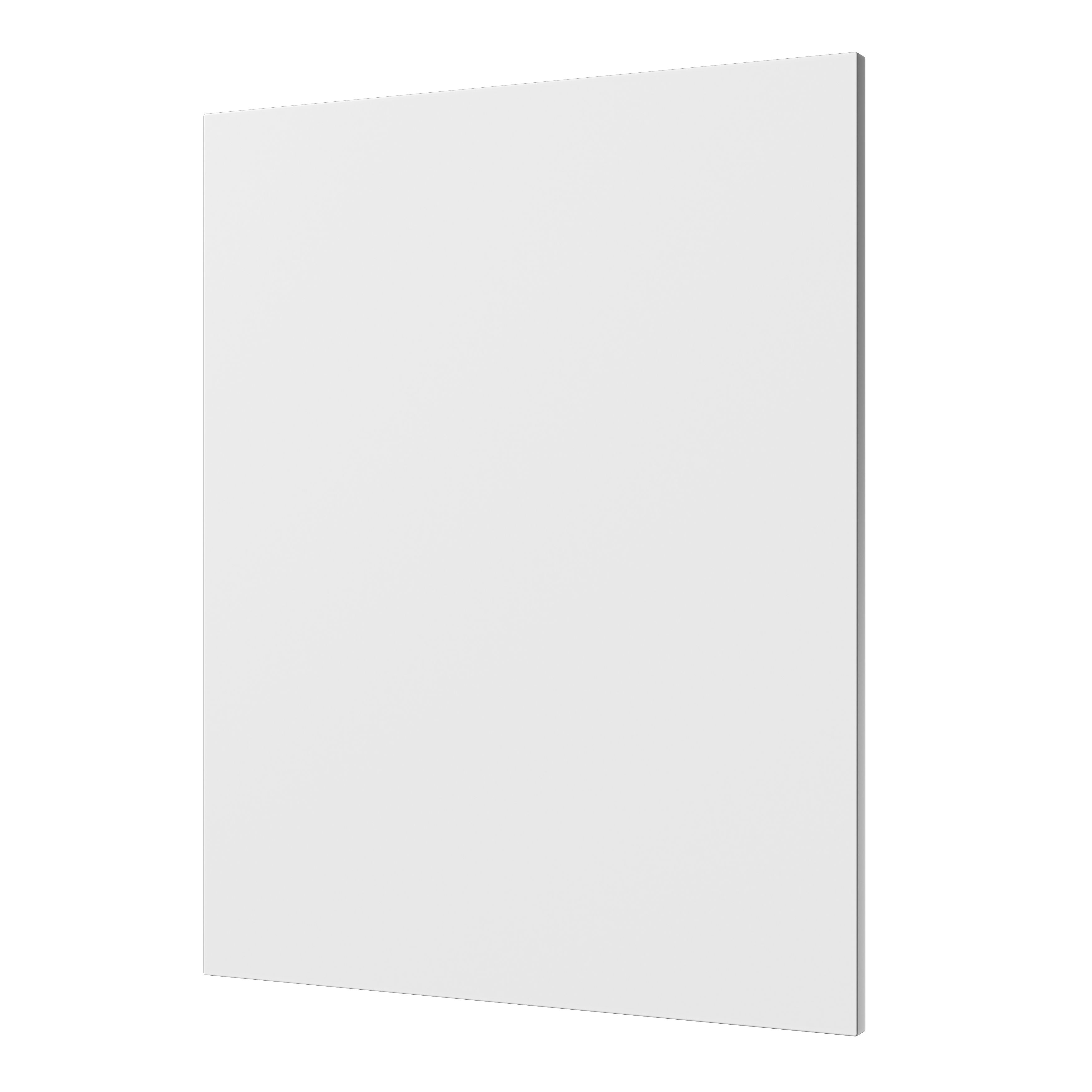 GoodHome Artemisia Matt white Shaker Standard End panel (H)715mm (W)595mm