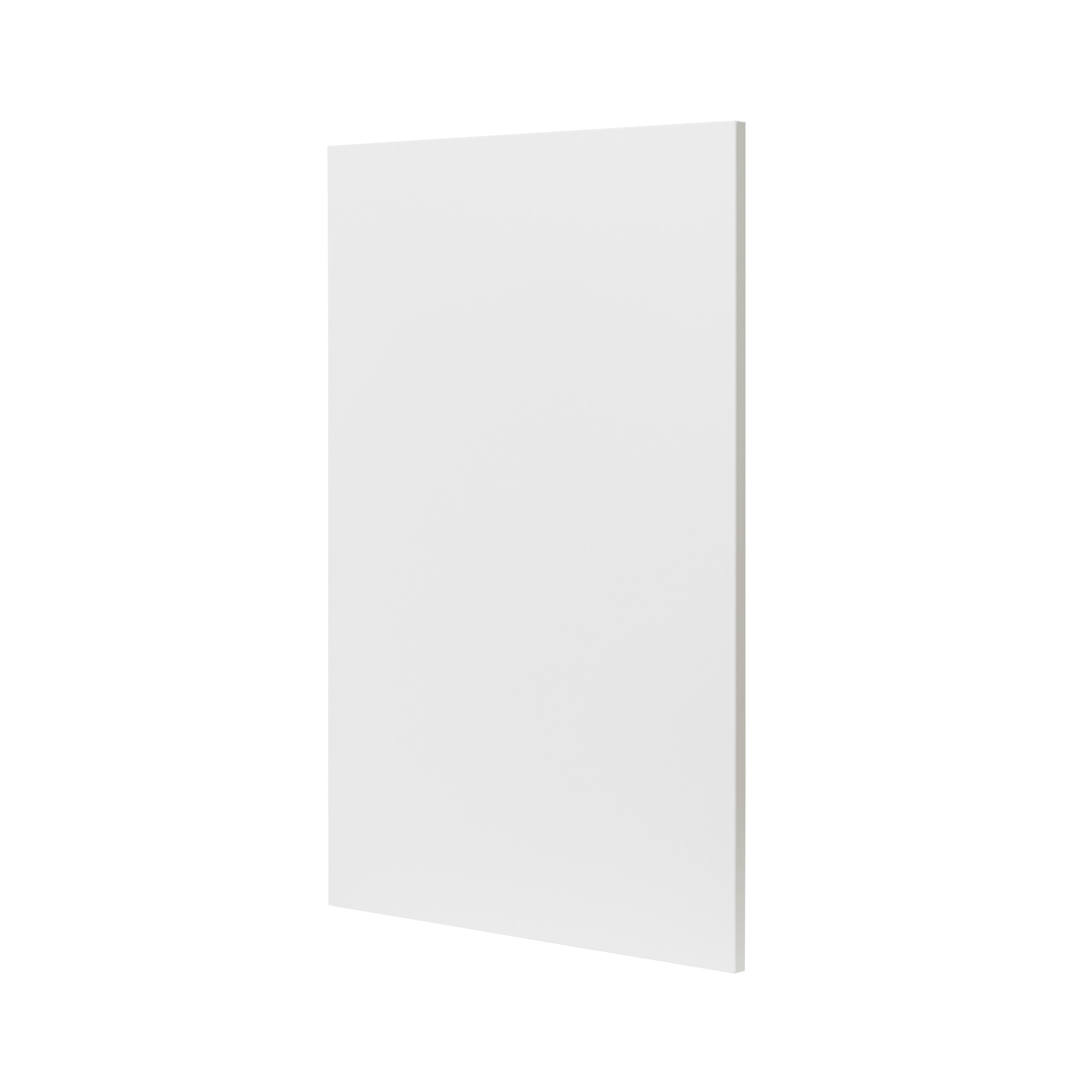 GoodHome Artemisia Matt white Shaker Standard End panel (H)934mm (W)640mm