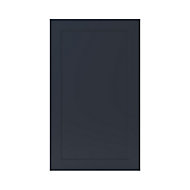 GoodHome Artemisia Midnight blue classic shaker 50:50 Larder Cabinet door (W)600mm (T)18mm