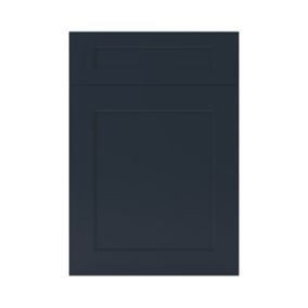GoodHome Artemisia Midnight blue classic shaker Cabinet door, (W)500mm (H)715mm (T)18mm