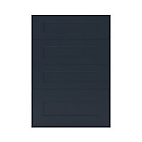GoodHome Artemisia Midnight blue classic shaker Drawer front (W)500mm, Pack of 4