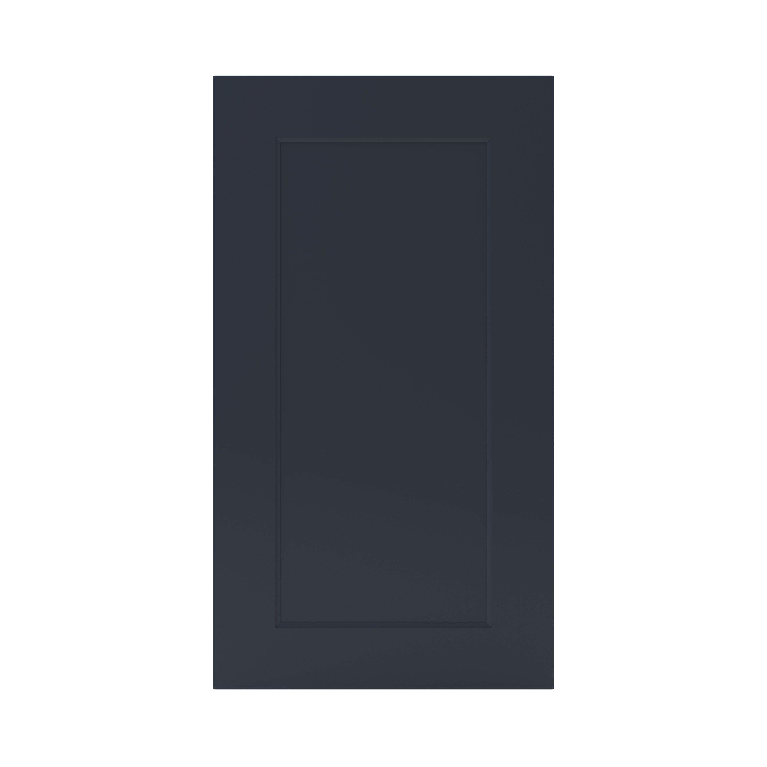 GoodHome Artemisia Midnight blue classic shaker Highline Cabinet door (W)400mm (H)715mm (T)18mm