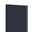 GoodHome Artemisia Midnight blue classic shaker Standard Appliance Filler panel (H)115mm (W)597mm