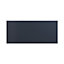GoodHome Artemisia Midnight blue classic shaker Standard Breakfast bar back panel (H)890mm (W)2000mm