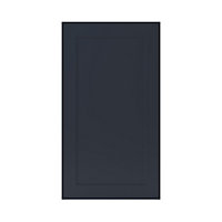 GoodHome Artemisia Midnight blue classic shaker Tall wall Cabinet door (W)500mm (H)895mm (T)18mm
