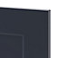 GoodHome Artemisia Midnight blue classic shaker Tall wall Cabinet door (W)500mm (H)895mm (T)18mm