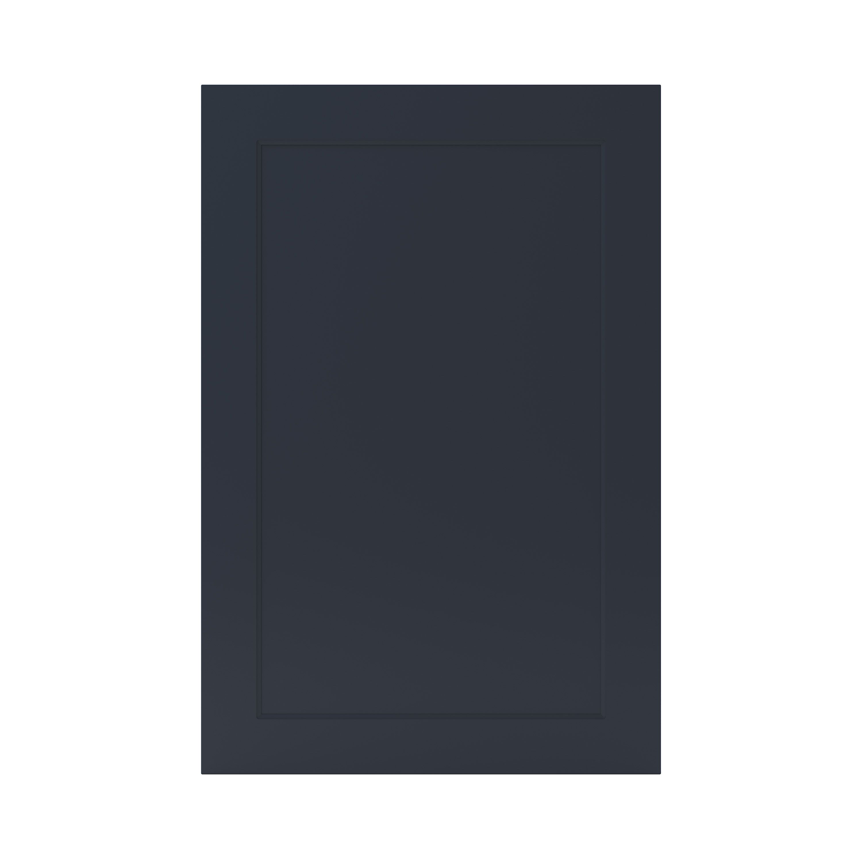 GoodHome Artemisia Midnight blue classic shaker Tall wall Cabinet door (W)600mm (H)895mm (T)18mm