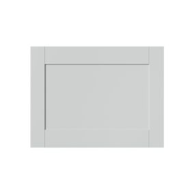 GoodHome Ashmead Matt dove grey Appliance Cabinet door (W)600mm (H)453mm (T)16mm