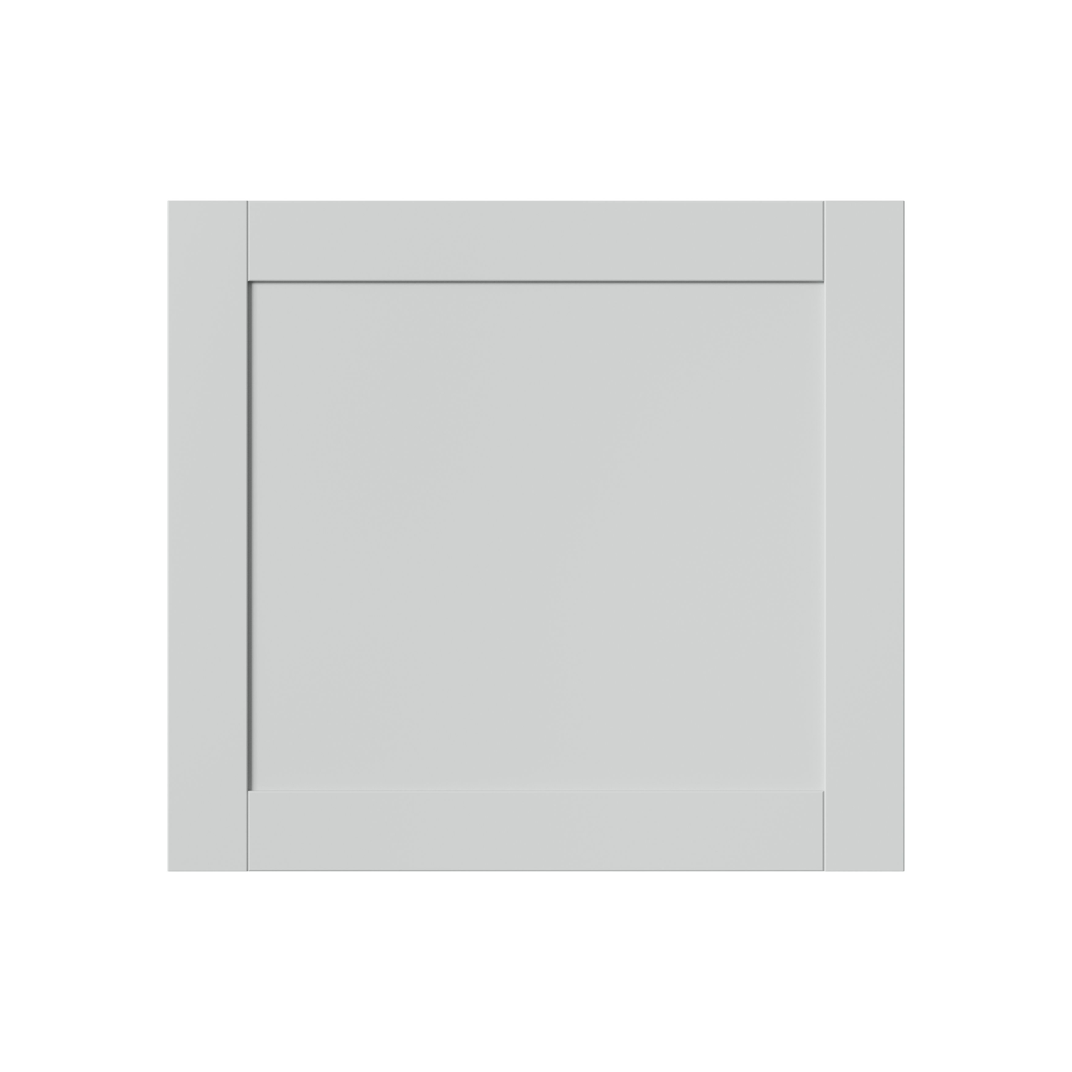 GoodHome Ashmead Matt dove grey Appliance Cabinet door (W)600mm (H)543mm (T)16mm