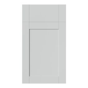 GoodHome Ashmead Matt dove grey Drawerline Cabinet door (W)400mm (H)715mm (T)16mm